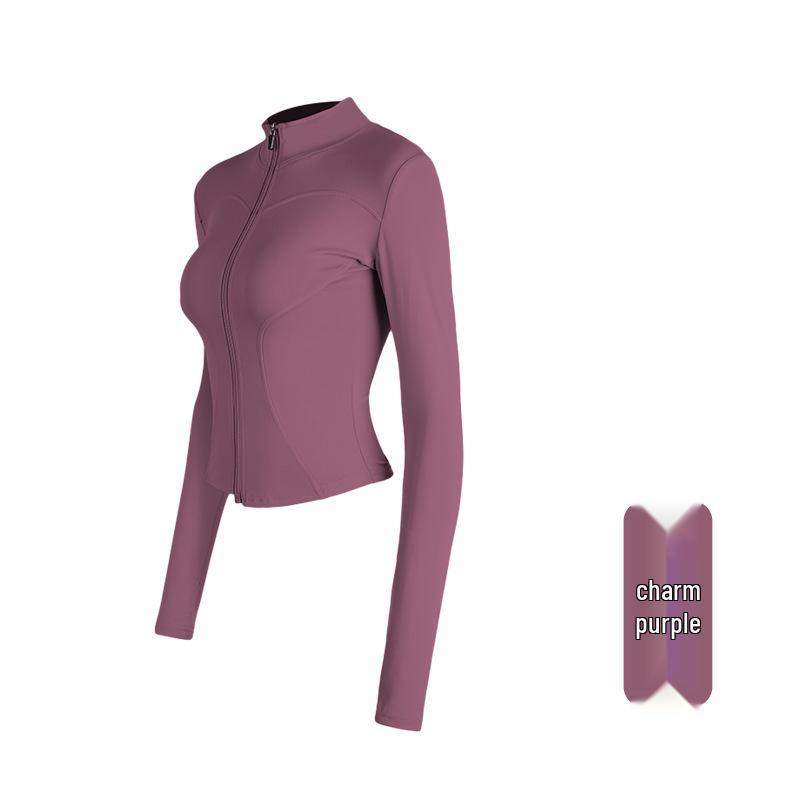 

Women s Quick-Dry Breathable Long-Sleeve Fitness Jacket Small