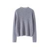 Women's Cashmere Sweater - Autumn/Winter, Half-High Neck, Thin Fit, Long Sleeve Pullover, Fashion Base Layer.