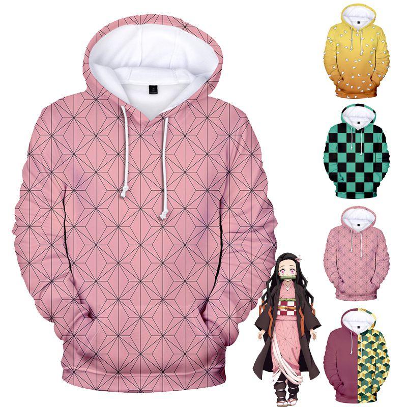 Soft Demon Slayer Kimetsu No Yaiba 3d Printed Hoodie For Ultimate Comfort**