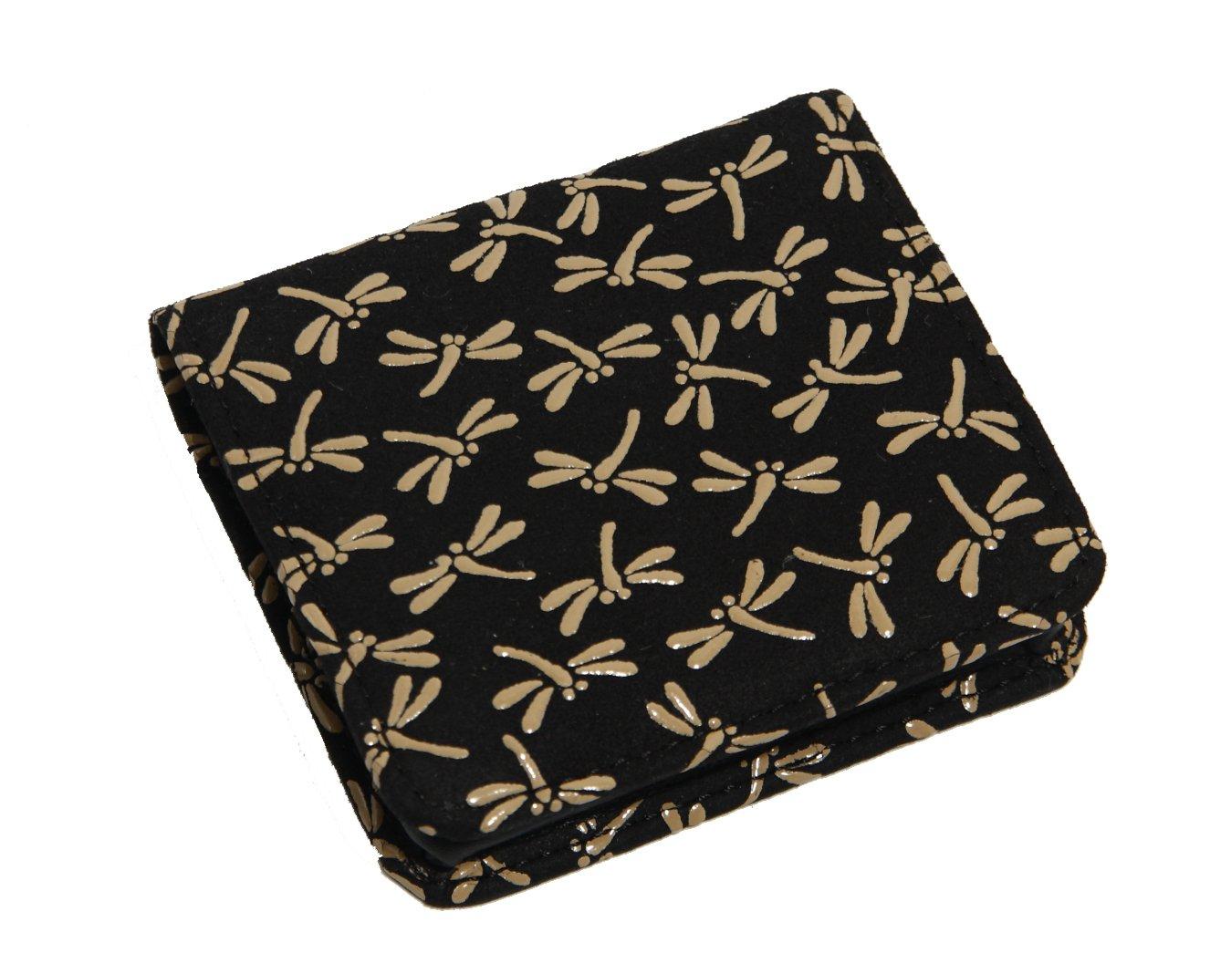 

Гаманець Deerskin Inden Box Type Coin Portse Wallet Unisex Dragonfly Pattern White [Hasegawa]