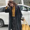 Women Winter Casual Warm Parka Jacket Solid Outwear Coat Fur Overcoat
