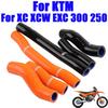 Motorcycle Accessories For KTM XC XCW EXC 300 250 XC300 XC250 2020 - 2023 Silicone Radiator Hoses Water Cooling Pipe Tube Hose