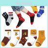 Spider-man Cotton Boys Socks With Cute Cartoon Pattern For Fun And Comfortable Wear
