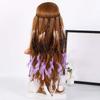 Handmade Craftsmanship Boho Feather Headband Tribal Headpiece  Music Festival Outfit