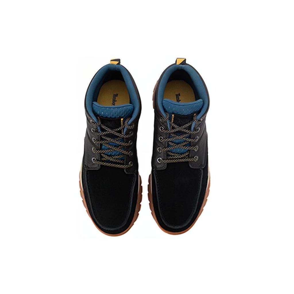 Timberland Boulder Trail Chukka Breathable Outdoor Boots Men boots Black Blue A41EC015