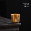 Coarse Pottery Master Cup Single Cup Women'S Ceramic Teacup Kung Fu Tea Set Household Tea Cup Small Cup Chinese Tea Cup Jianzhan