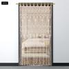 2* Boho Macrame Window Curtain Room Divider Doorway Curtain 78.7 X 39 Inches Large Long Macrame Wall Hanging for Home Decor