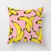 Luxury Home Decor Office Seat Cushion Cover Creative Cartoon Watermelon Banana Print Fashion Pillow Cover