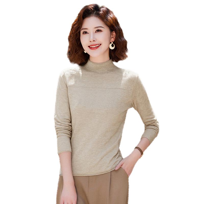 

Yuzhaolin Women s Autumn/Winter Knit Sweater L (90-105 jin)
