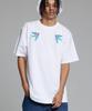 CREAM SODA LAB Swallow Twin Short Sleeve Tee White