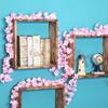 1-10PCS 180m Artificial Cherry Blossom Garland Fake Flower Vine Wall Decoration Wedding Party Backdrop DIY Home Garden Decor