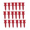 50 Pcs/Pack Professional Golf Tees 25mm-51mm Castle Orange Golfer Accessory Plastic golf tees perfect for Teeing the ball