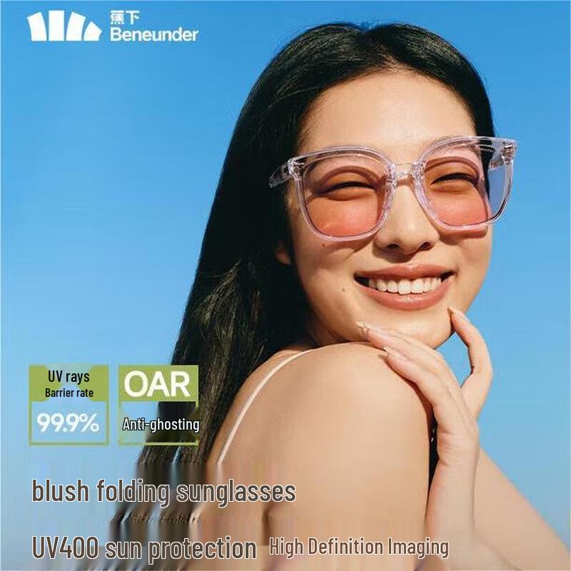 

Классические складные квадратные-круглые солнцезащитные очки Beneunder