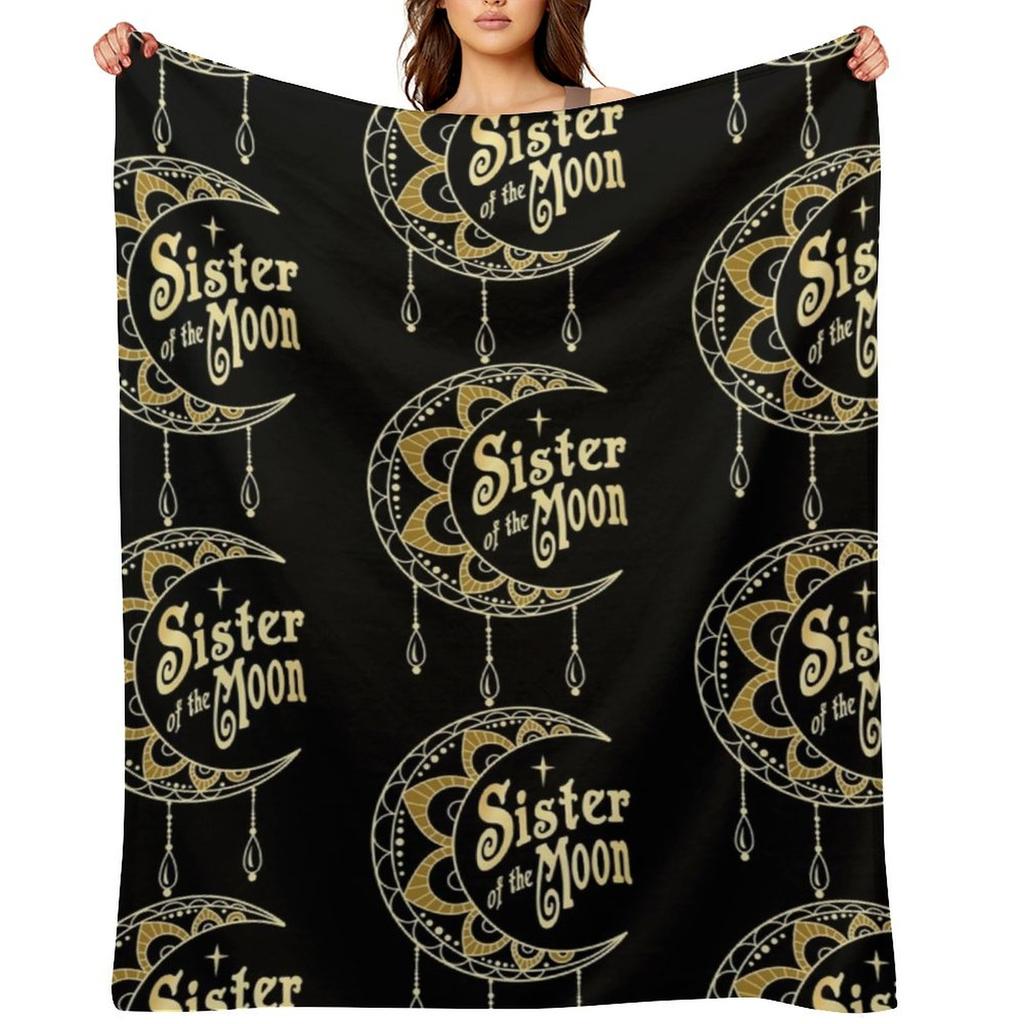 Stevie Nicks Sister of the Moon Throw Blanket Plaid Hairys For Sofa Thin Cute Plaid Blankets