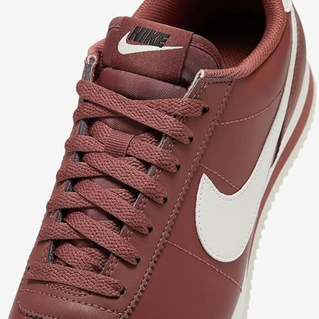 Nike Cortez Leather W Cortez Red Size Leather, Sepia/Black/Sail, DN1791-201, 22.0cm