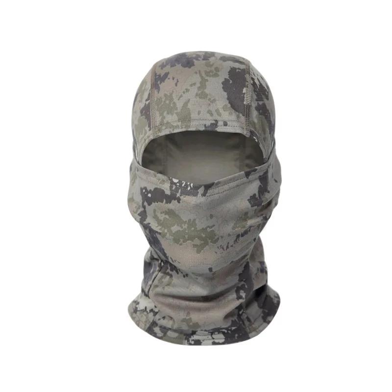 Tactical Cycling Cap Full Face Balaclava Mask Breathable Camo Men Hat Motorcycle Hunting MTB Road Bike Sport Gear Ski Mask Scarf