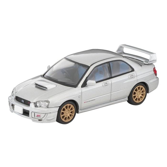 TOMYTEC Tomica Limited Vintage Neo 1/64 LV-N336b Subaru Impreza WRX STi Silver 2003 Model Completed 334460 Multicolor