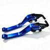 Universal CNC Aluminum Brake Lever Handle Scooter Motorcycle 6-Position Adjustable Ergonomic Short/Long Style