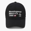 MunSingwear Men S Signature Ball Cap Black Mr121mcp11