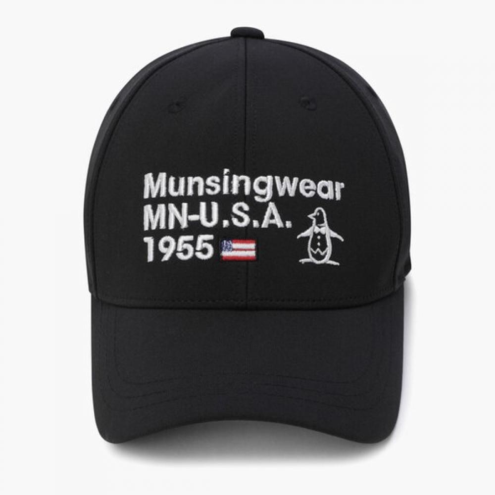 MunSingwear Men S Signature Ball Cap Black Mr121mcp11