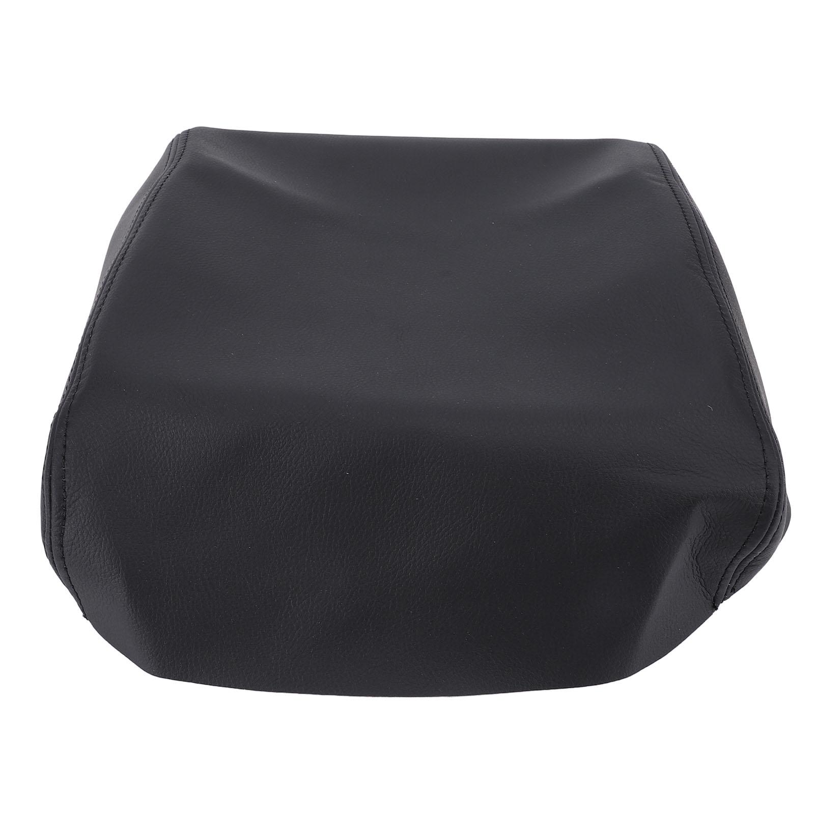 

Чехол для центральной консоли автомобиля из микрофибры и искусственной кожи, водостойкий, удобный, устойчивый к царапинам подлокотник автомобиля чёрный