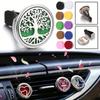 1pc Car Aromatherapy Diffuser Locket Car Clip Perfume Essential Oil Diffuser Car Vent Clip Air Freshener Purifier With 10pcs Mixed Pads