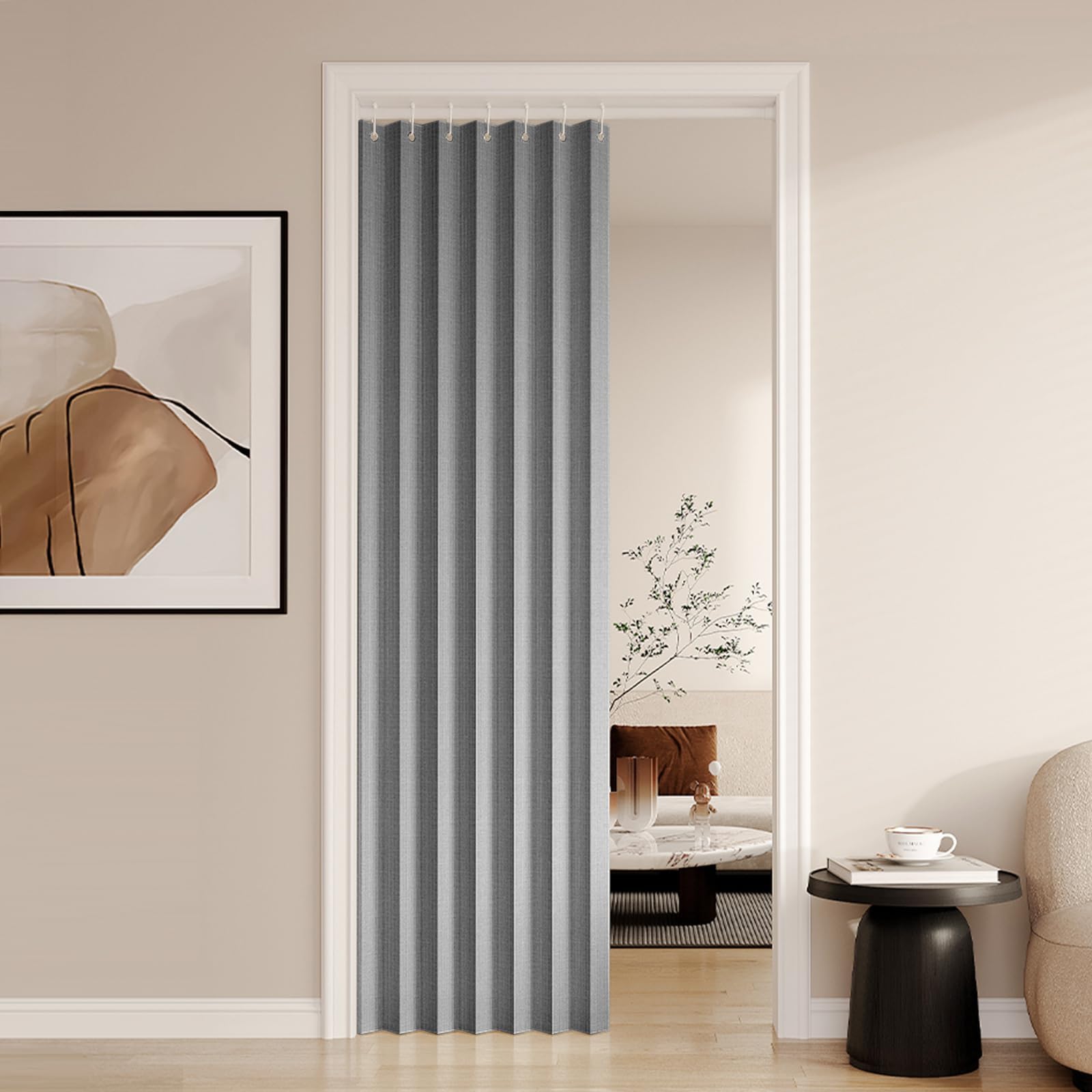 

Затемняющий Свет Термо Холодный Плотный Энергетический Оттенок для Гостиной и Кафе Ширина Шторы, Звукоизоляция, Блокировка, Изоляция, Защита, Плотный, Цвет, серый