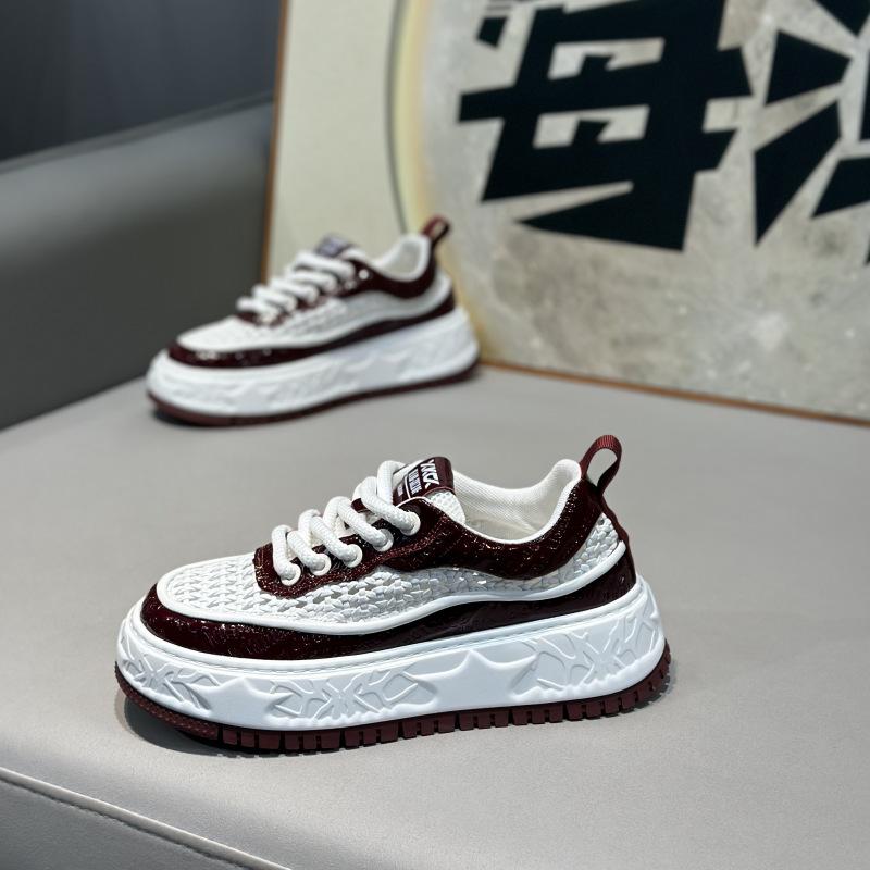 Summer new low-top woven hollow breathable lace-up comfortable shoes bm 38