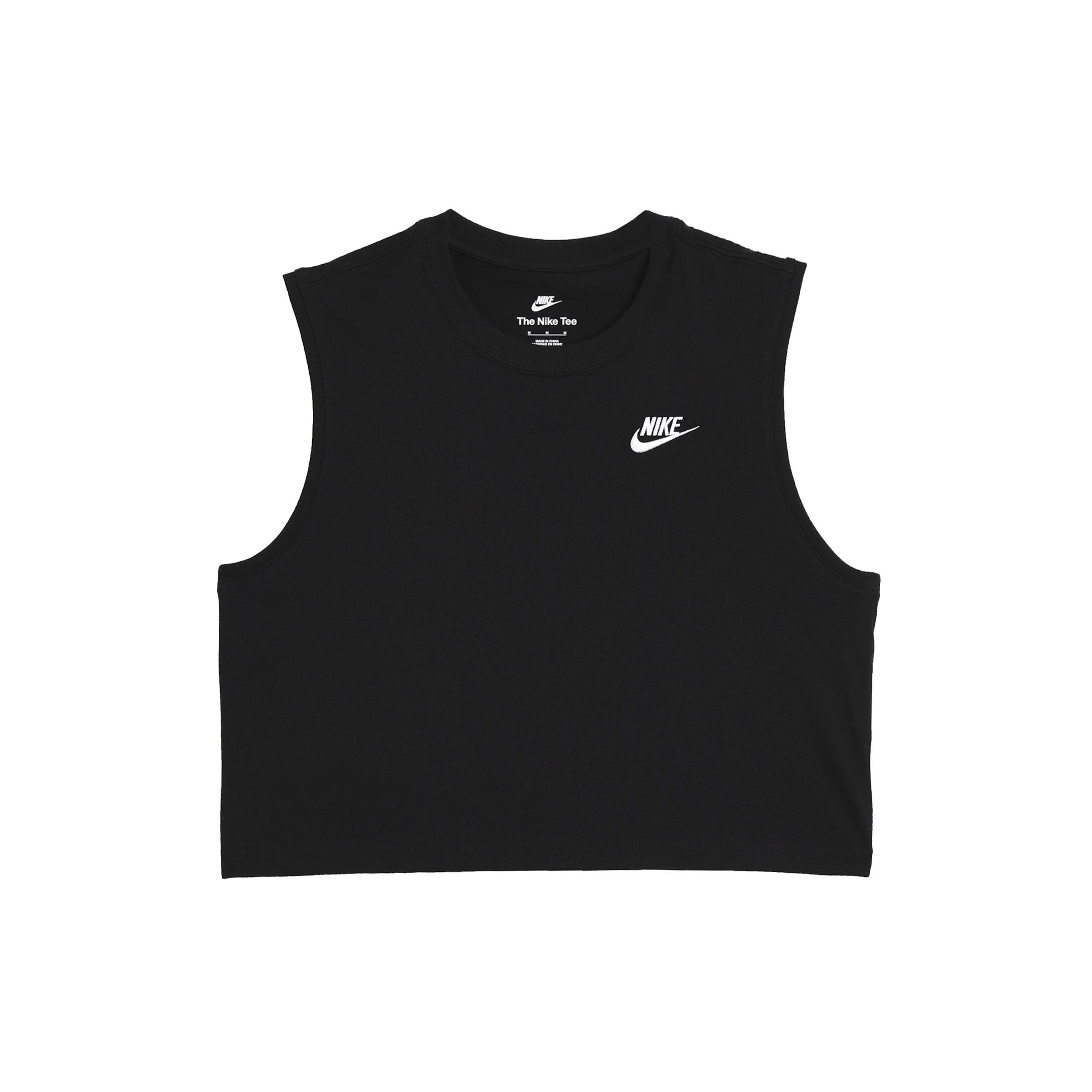 (WMNS) Nike Sportswear Club Crop Top Black Women s FV5506-010 L