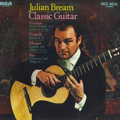 LP Deska JULIAN BREAM - Art Of Classical Guitar SRA2601 RCA Japonsko Klasická Použitá