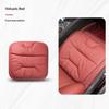 Funda de Cojín Universal Antideslizante para Asiento de Coche de Cuero Nappa Transpirable para Cintura Asiento Uso en Todas las Estaciones Accesorios para Automóvil