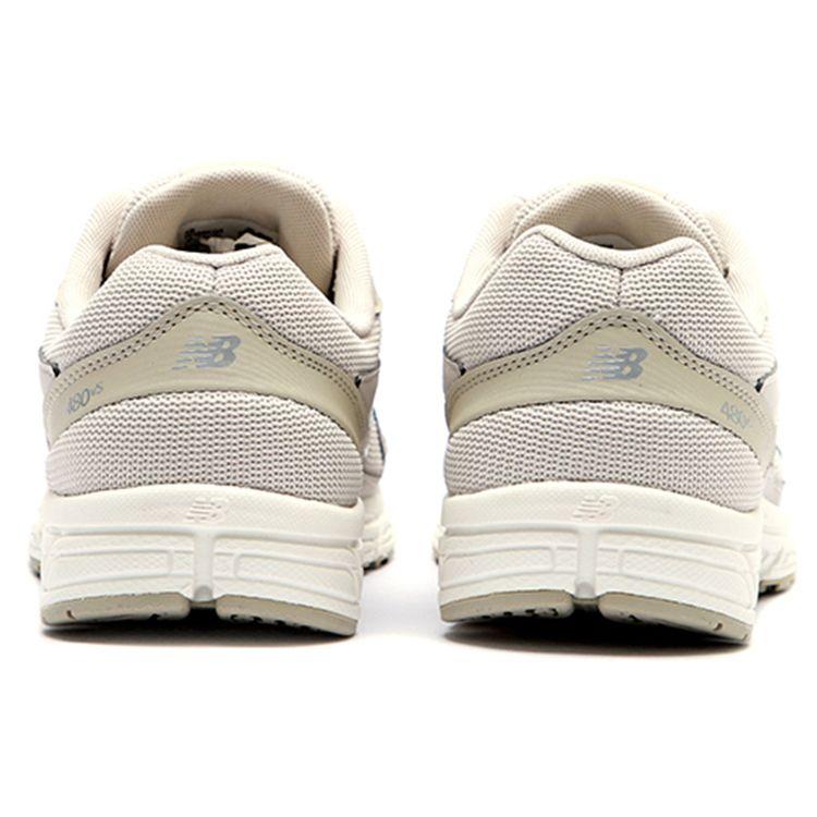 New Balance Nb 480 Fashion Sports Mesh Fabric Synthetic Leather Low Top Casual Running Shoes Women sneaker Gray White W480KO5