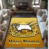 Derby County Bedruckter Kristall-Samt Teppich Rutschfester Kristall-Samt Teppich Für Sofa Schlafzimmer Innen Haus Dekoration