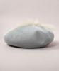 [Kashira] PAULA Women's Beret, Light Blue