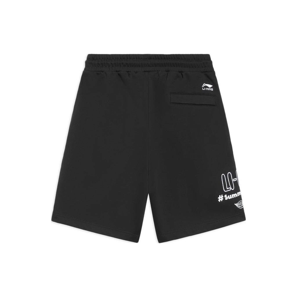 Li-Ning Summer Soul Party Graphic Shorts 'Black' Men's AKSS297-1