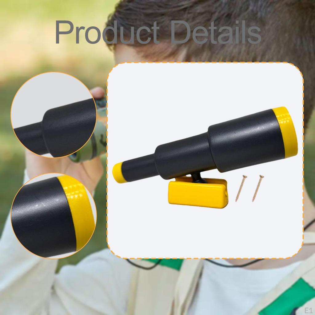 Pirate Playground Telescope Outdoor Game for Children Creative Easy To Install Accessory Equipment