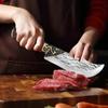 Heavy Knife Boning Butcher Kitchen Knives Chef Cleaver Meat Fish Chop Vegetable Utility Knife Slaughter Slicing Hand Forge Blade