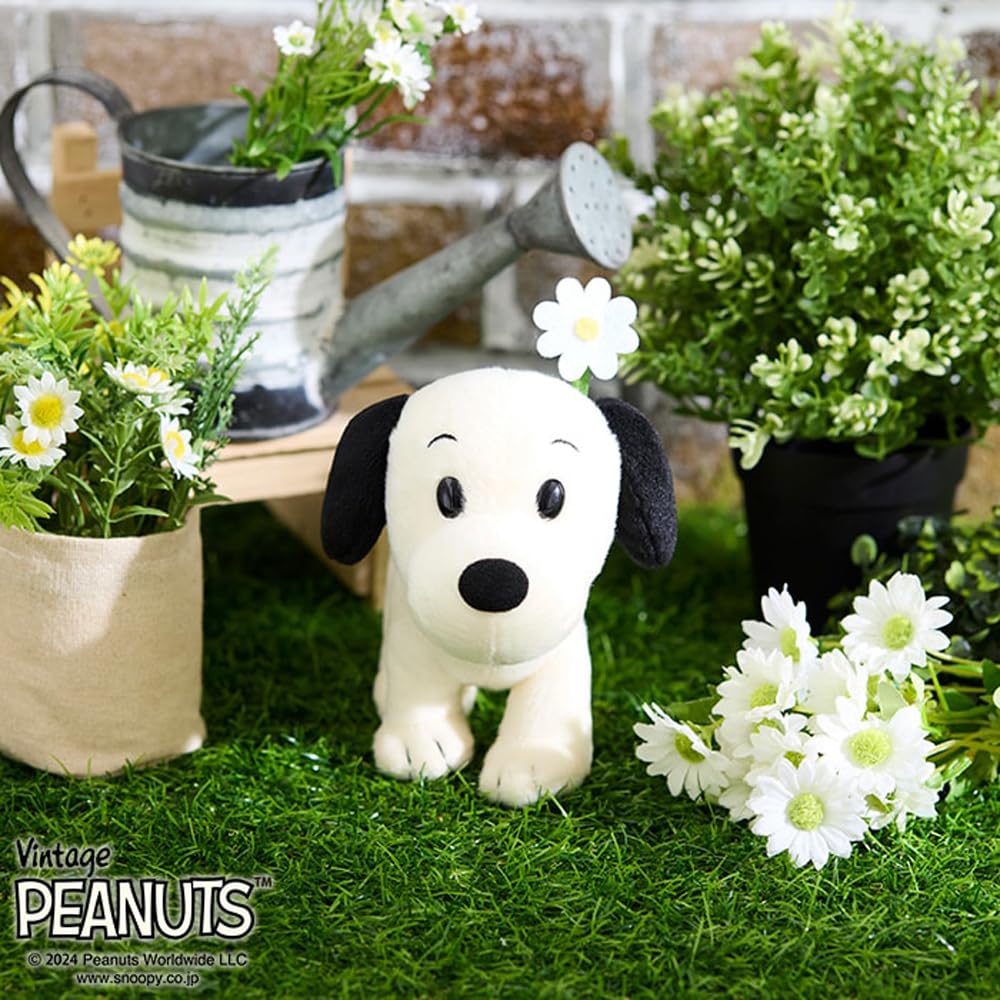 Sekiguchi First Snoopy Plush Toy, Small, 685332, H18 X W8 X D21cm