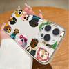 Transparent Phone Case For iPhone 11 12 13 14 15 16 17 Pro Max Mini X XS XR XS Max 8 7 Plus 17E 16E Air with Dog Patterns Cover