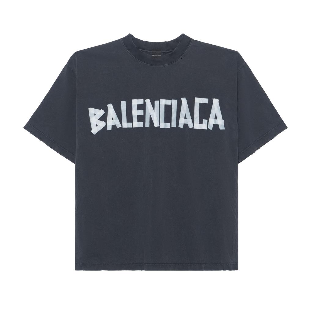 Balenciaga Tape Type Crewneck T Shirt 764235TRVK11041