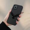 Simple Cartoon Eagle Pattern Phone Case Suitable for iPhone 17 16 15 14 13 12 11 Pro/Max/Plus Anti Drop and Shockproof