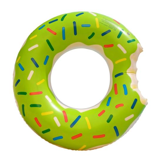 Kids Summer Swimming Ring PVC Thickened Inflatable Leakproof Swim Ring Outdoor Swimming Pool Beach Party Float Tube 60 cm
