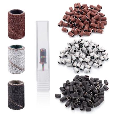 Accessori per trapano per unghie Punte per lucidatura Fasce abrasive Testa smerigliatrice