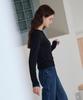 Deuloupisumeon Natural Layered Long Sleeve T-Shirt [Black]