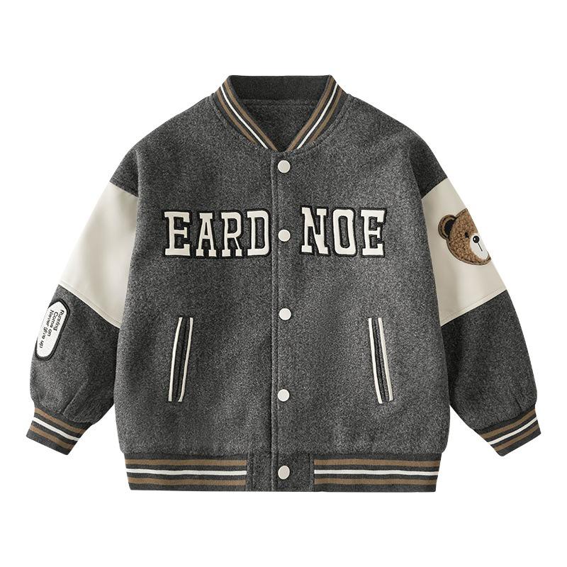 Herbst 2025 Jungen Märchen Baseballjacke - Koreanischer Stil Strickjacke Oberbekleidung