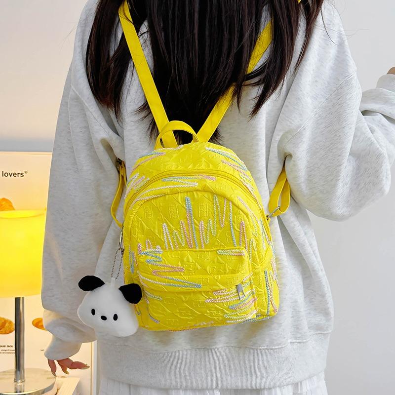 Today's Popular Backpack Girls Schoolbag Casual Simple College Students Beautiful Summer Middle School Class Backpack