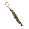 2Pcs Feather Bookmark Metal Book Mark Page Reading DIY Gifts Stationery for Home Study School Office