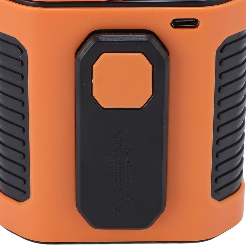 Clip Belt Fan Strong Wind 1000mAh Battery USB Charging Lightweight Portable Waist Fan for Working Hiking Fishing