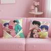 Anime R-Ranma Pillow Case Safe Custom Photo Pillow, Anti-fade Brushed Fleece Cushion, Maternal & Infant Safe.