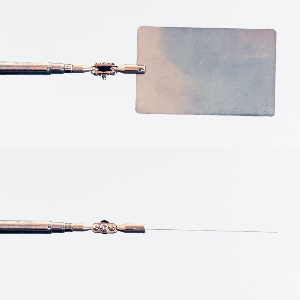 HOZAN Inspection Unbreakable Stainless Steel Mirror, Mirror, Z-355